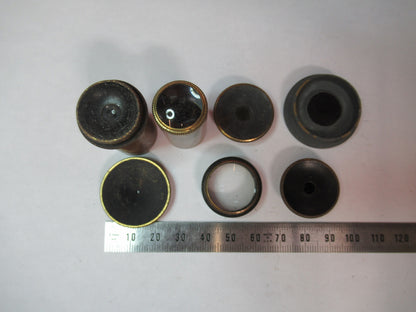 ANTIQUE BRASS LOT VERY OLD SCOPES MICROSCOPE PART AS PICTURED S3-B-05
