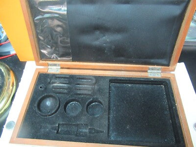 EMPTY MAHOGANY WOOD BOX BRUEL KJAER INSTRUMENT AS PICTURED &16-B-21