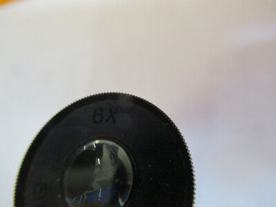 Antique Ernst Leitz Weztlar Eyepiece 6X Lens Microscope Part