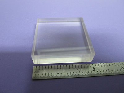 OPTICAL GLASS BLOCK 2 by 1/2 inches  OPTICS