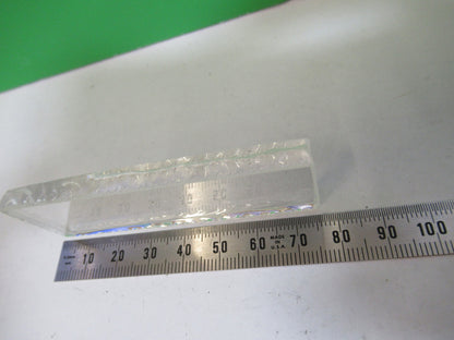 Optical Glass Block 1/4 X 1 X 3 Inches Optics