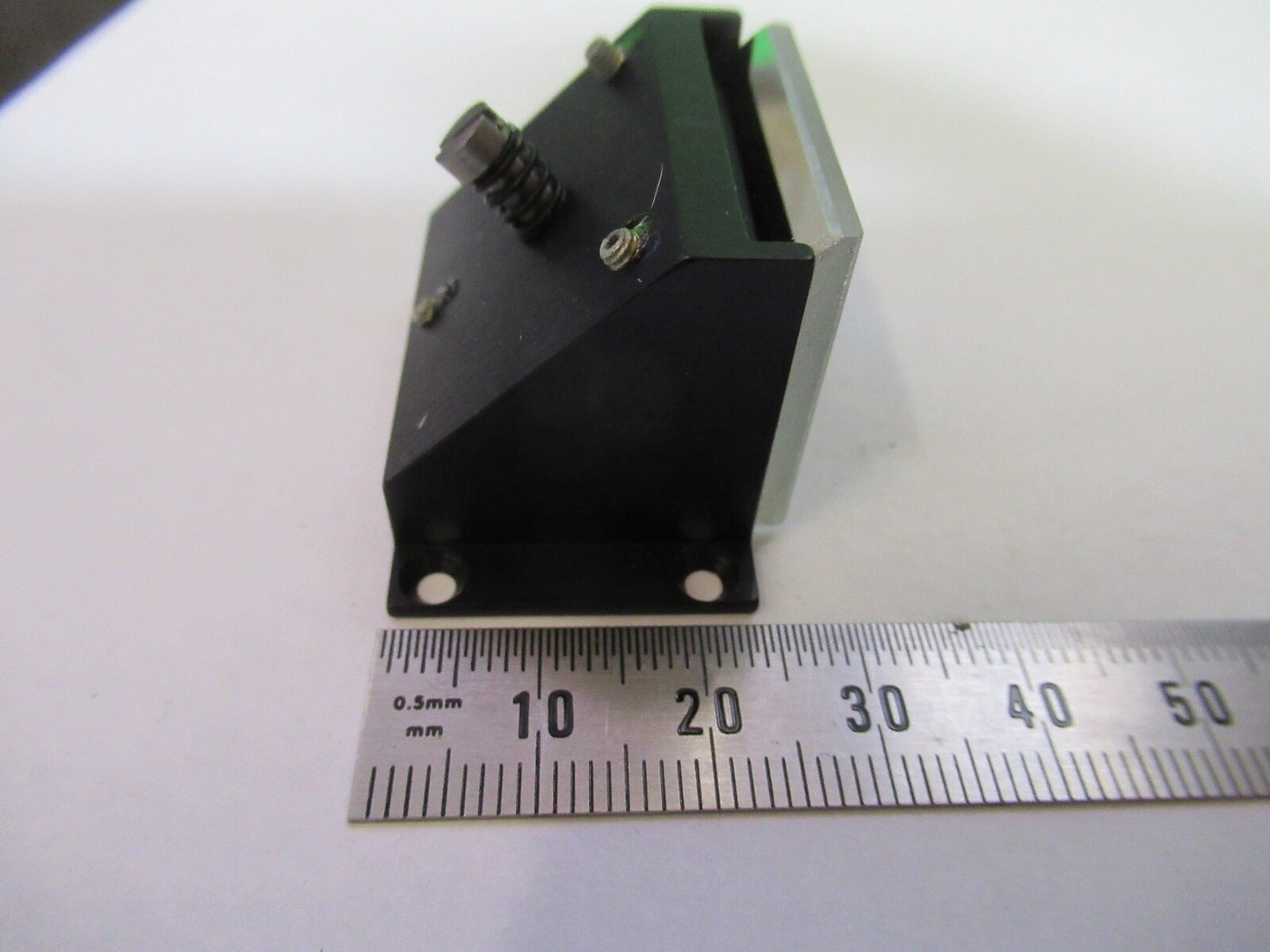 Bausch Lomb USA MOUNTED GLASS PRISM MICROSCOPE PART AS PICTURED Q9-FT-95