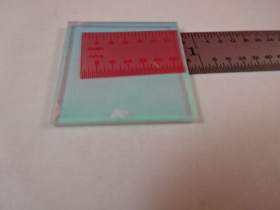 OPTICAL COATED GLASS FILTER LASER OPTICS B#L9-D-02