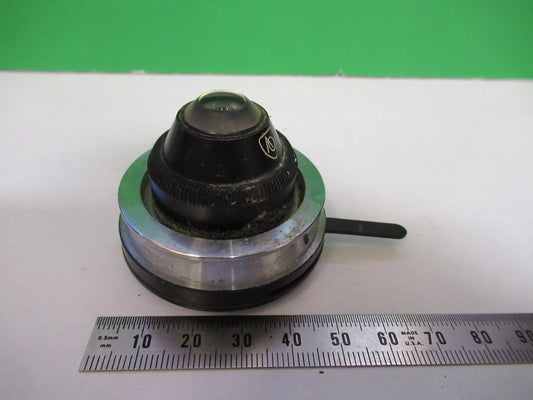 AO SPENCER ANTIQUE CONDENSER IRIS ASSEMBLY MICROSCOPE PART AS PICTURED T3-B-52