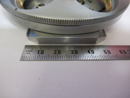 REICHERT AUSTRIA SEXTUPLE EMPTY NOSEPIECE MICROSCOPE PART AS PICTURED Y5-A-23
