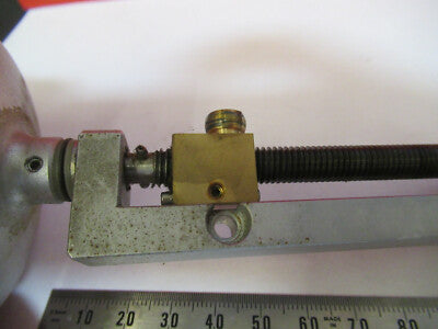 LEITZ WETZLAR GERMANY LINEAR POSITIONING KNOB SCREW ASSEMBL AS PICTURED #B7-A-40