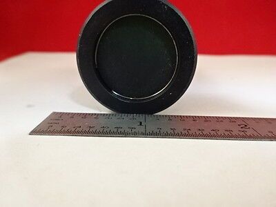 MICROSCOPE PART OPTICAL NIKON LENS DETECT GREEN OPTICS AS IS B#U3-B-21