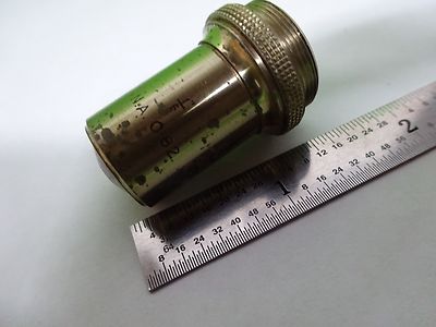 Microscope Part Vintage Objective Baker London 1/6 Optics