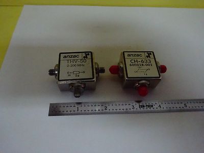 RF MICROWAVE FREQUENCY MODULES ANZAC SMA CONNECTOR AS IS BIN#X7-10