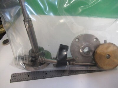 LEICA DMR SCREWS MECHANISM MICROSCOPE PART AS PICTURED &58-B-27