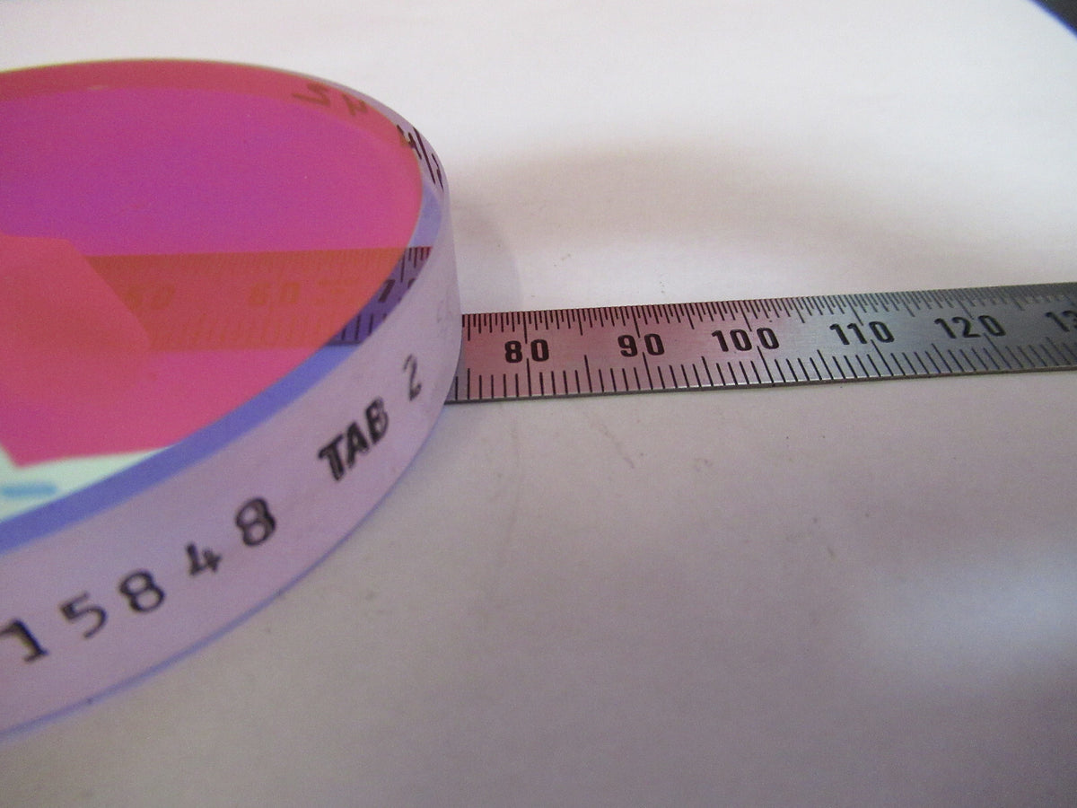 Optical Flat Fused silica Holed Laser Optics Dichroic Coated