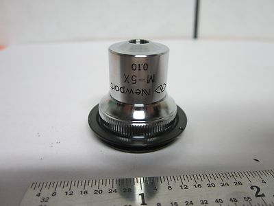 Microscope Objective Newport M-5X Optics