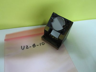 MICROSCOPE PART MOUNTED MIRROR [BRASS] ASSEMBLY OPTICS AS IS  BIN#U2-B-10