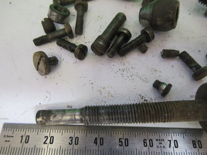1890's Lot Screws Sewing Machine Antique