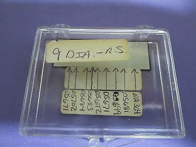 DIAMOND MICRO TOOL D. DRUKKER & ZN SARPHATIKADE NETHERLANDS LOT 9 EA  BIN#11