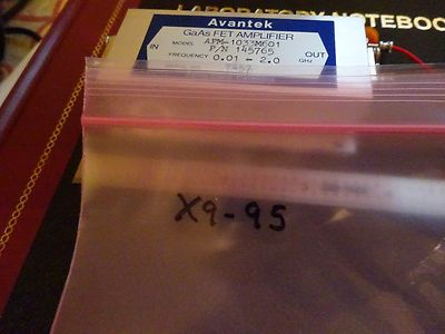 RF Microwave Frequency Amplifier 2 GHz Avantek GaAs Fet APM-1033