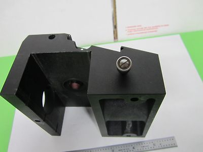MICROSCOPE PART POLYVAR REICHERT LEICA EPI BLOCK FRONT HEAD AS IS DWR#8D