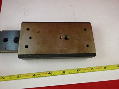 LINEAR POSITIONING SLIDE STAGE TABLE AUTOMATION GAGES AS PICTURED &IL-74-24