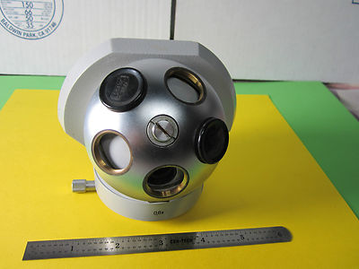 Microscope Part Carl Zeiss AG Germany 0.8x Turret Nosepiece Head Optics