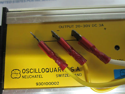 high end regulator from OSCILLOQUARTZ 3102 CESIUM FREQUENCY STANDARD CLOCK
