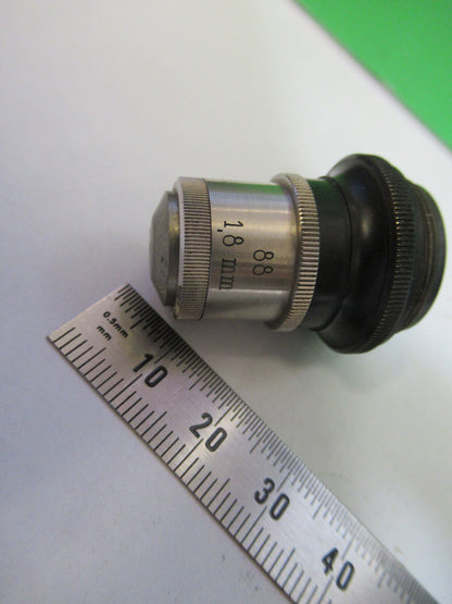 Antique Brass Winkel Carl Zeiss AG 1.8mm Objective Microscope Part