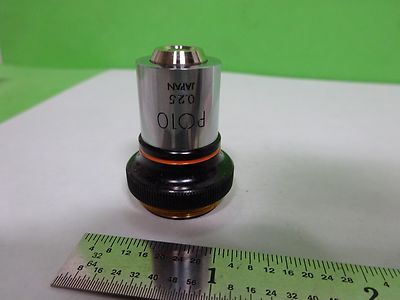 Microscope Part Objective Olympus Japan PO10 Pol 10X Optics