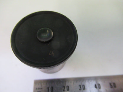 Antique Seibert Germany Eyepiece "4" Ocular Microscope Part