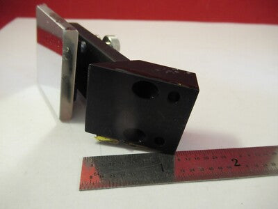 OLYMPUS OPTICAL MOUNTED PLANO FLAT MIRROR PRO LASER OPTICS AS PICTURED &Q5-A-42