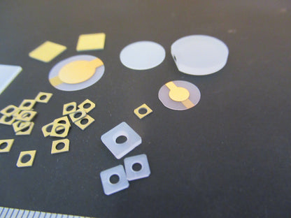 LOT ASSORTED PIEZO QUARTZ PIEZOELECTRIC BLANKS ULTRASONIC SENSOR &FT-1-A-96