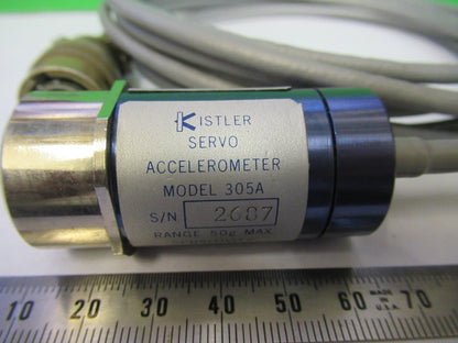 KISTLER ACCELEROMETER SERVO SENSOR  305A RARE AS PICTURED S1-B-43