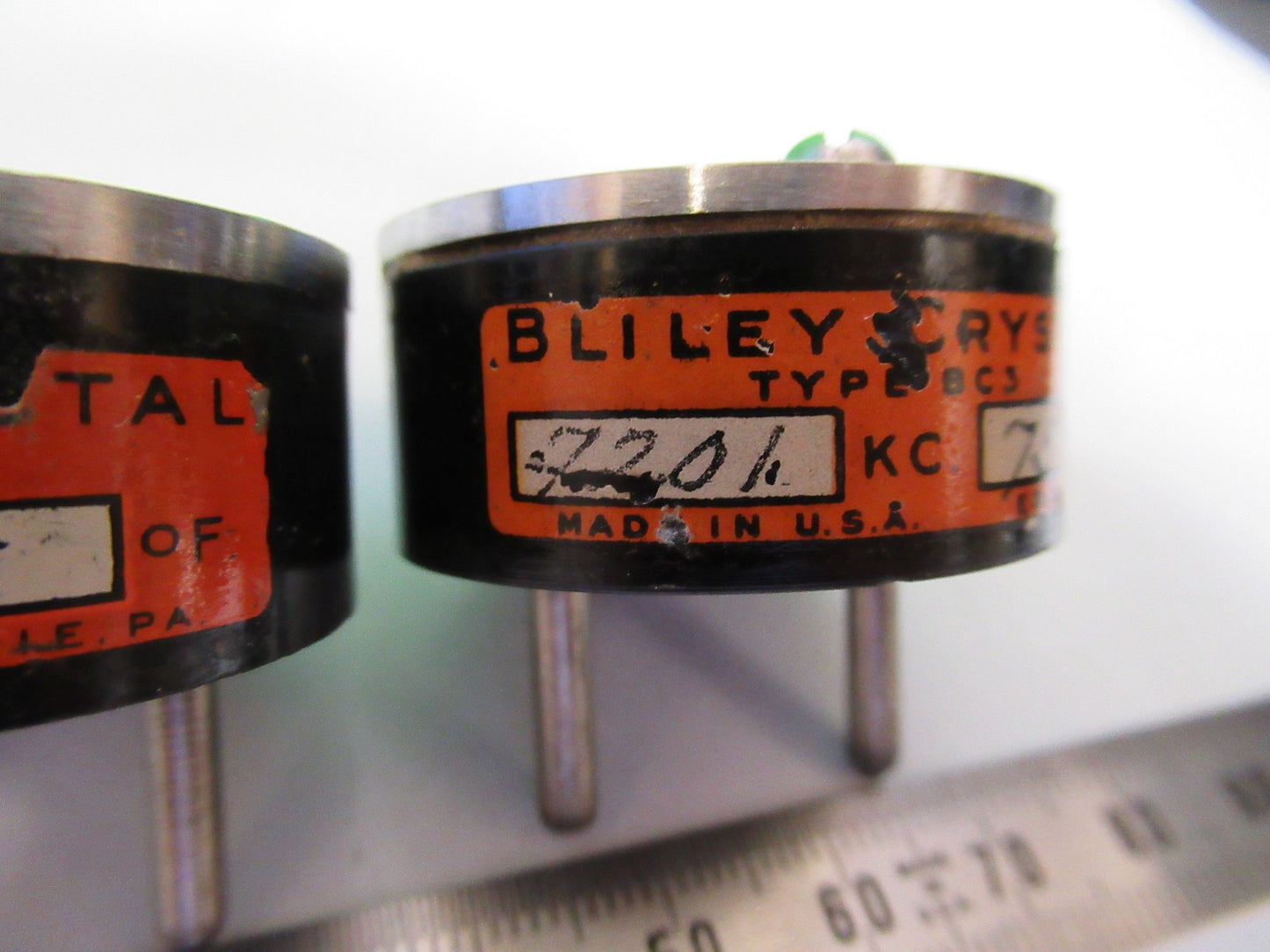 ANTIQUE BLILEY XTAL QUARTZ CRYSTAL FREQUENCY CONTROL RADIO AS PICTURED T6-B-44