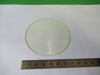 Optical Yellowish Glass Window Mil Spec Laser Optics