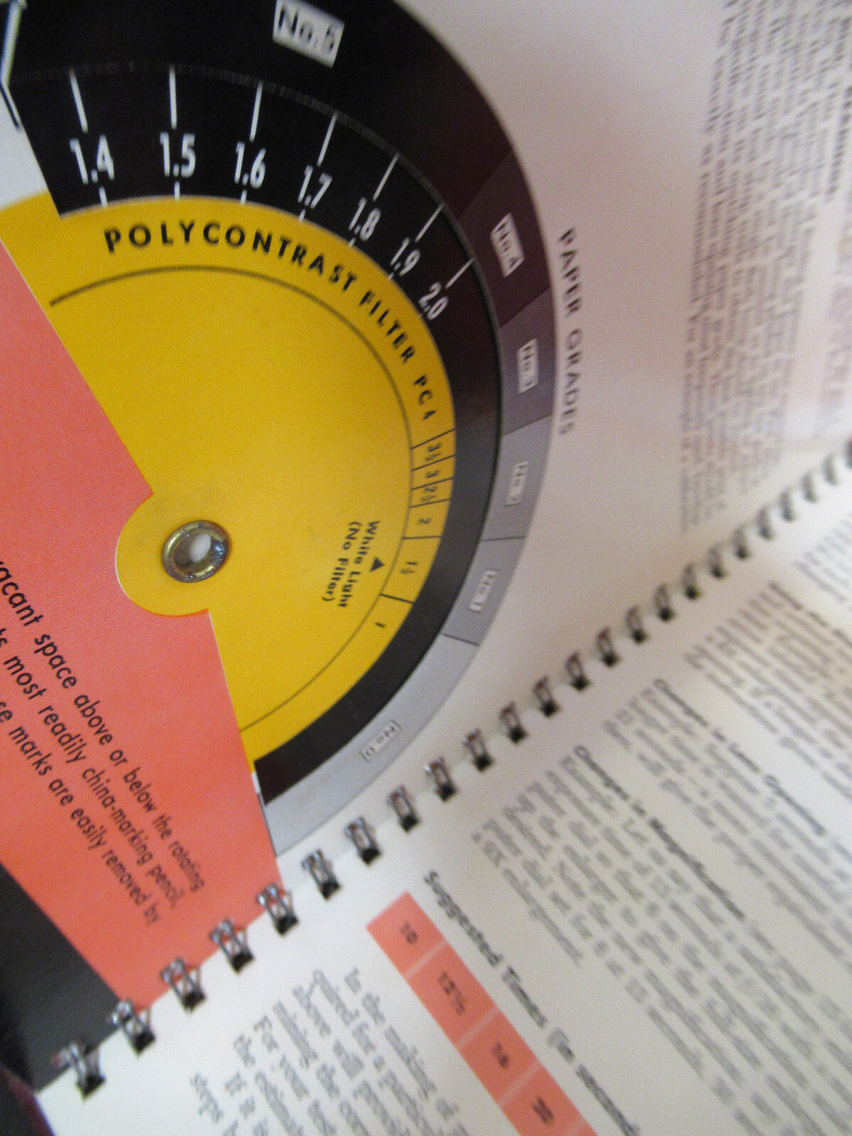 KODAK MASTER DARKROOM DATAGUIDE BOOKLET circa 1970 AS PICTURED S6-A-63
