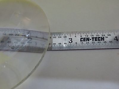 OPTICAL LARGE bi CONVEX LENS  LASER OPTICS #X5-31