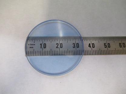 ZEISS GERMANY GLASS FILTER LIGHT BLUE OPTICS MICROSCOPE PART AS PICTURED V8-B-26
