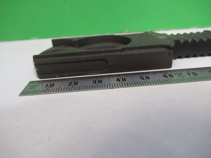 ZEISS GERMANY EMPTY SLIDE FILTER POLARIZER MICROSCOPE PART AS PICTURED U8-B-13