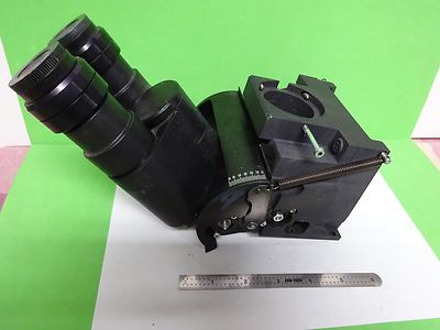 Microscope Part Reichert Leica Polylite Head + Eyepieces Optics Bn