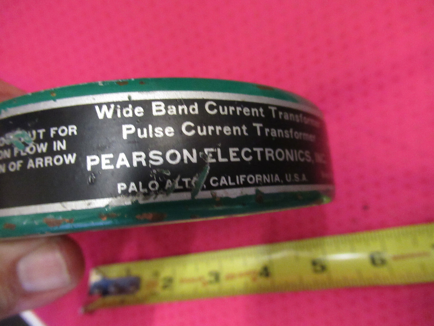 PEARSON EMI CURRENT TRANSFORMER 110A  PALO ALTO AS PICTURED #G3-FT-04