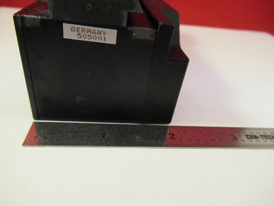 LEICA DMR GERMANY IRIS DIAPHRAGM BLOCK 505001 SLIDE MICROSCOPE PART &A4-FT-79