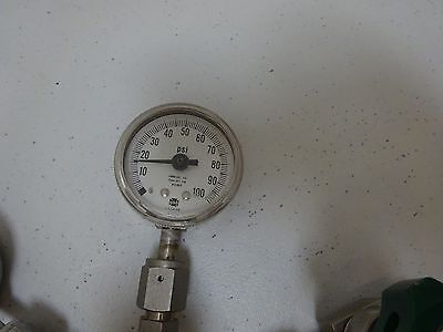 SEMICONDUCTOR LINE PRESSURE GAS VALVE REGULATOR FILTER ASSEMBLY AS IS BIN#TA-2-i
