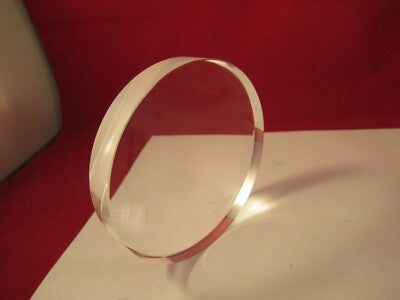 Optical Flat 1/10 Wave Zygo Uncoated Fused silica 3" Diameter Optics