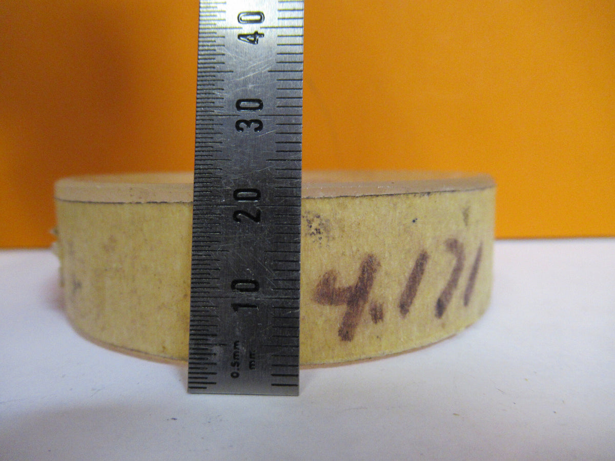 PLANO CONCAVE GLASS STANDARD OPTICAL OPTICS AS PICTURED X6-A-13