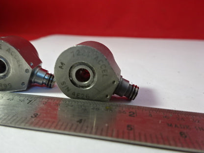 LOT 2 EA  MEGGITT ENDEVCO 7221 VIBRATION ACCELEROMETER SENSOR AS IS #94-22