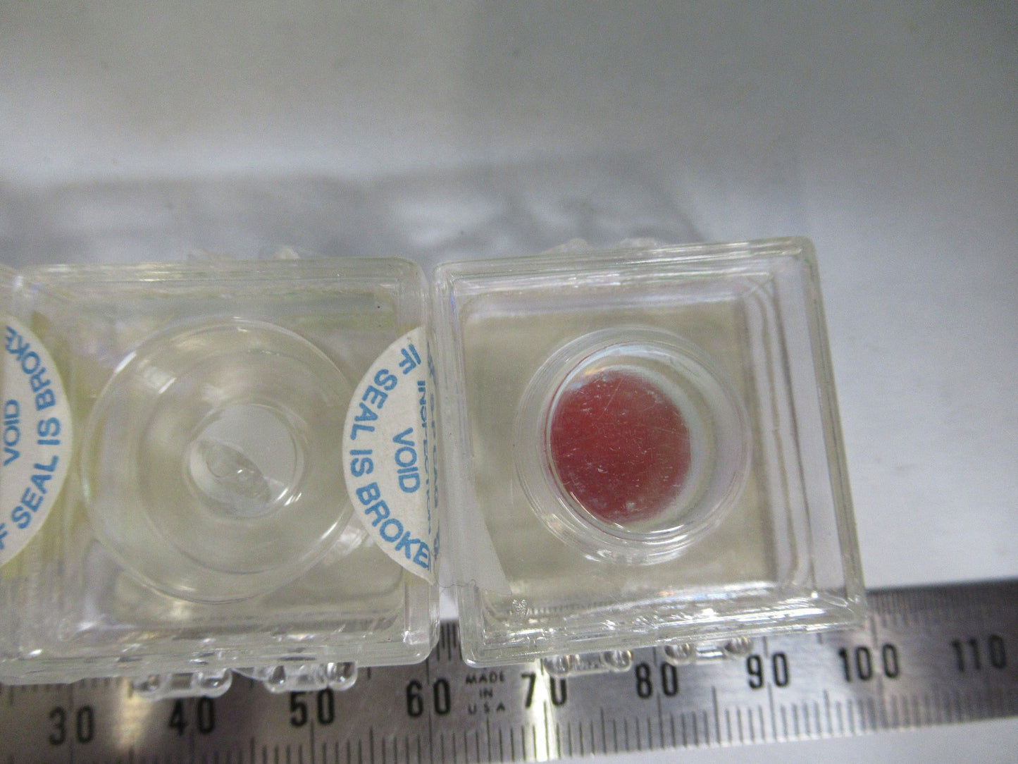 LOT OPTICAL SPECTRA PHYSICS COATED LENS PHOTONICS OPTICS as pictured T3-B-42