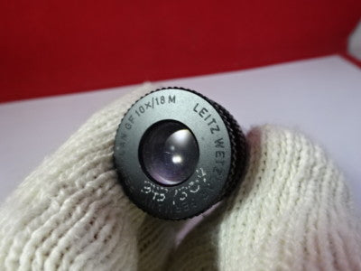 Ernst Leitz Germany Eyepiece Ocular 10X/18 M Microscope Part Optics