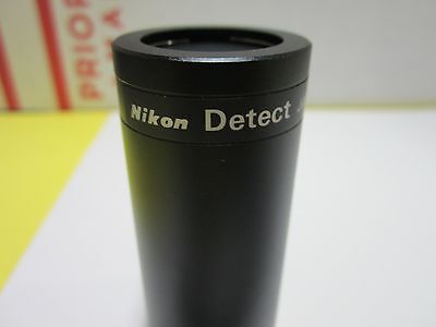 MICROSCOPE PART OPTICAL NIKON LENS DETECT GREEN OPTICS AS IS BIN#G7-10