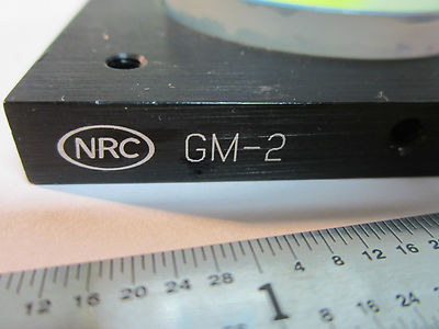 OPTICAL FILTER MIRROR MOUNTED NEWPORT GM-2 LASER OPTICS BIN#B1-95