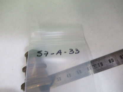 ANTIQUE BAUSCH LOMB BRASS OBJECTIVE 1/6 MICROSCOPE PART AS PICTURED S7-A-33
