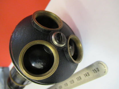 Antique Spencer Lens Co. Buffalo Tubus + Nosepiece Microscope Part