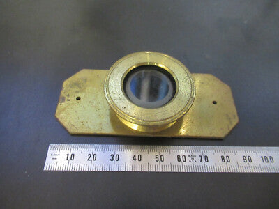 Antique Brass Compressorium Slide UK Microscope Part